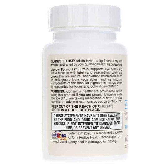 Lutein 20 Mg, JRF